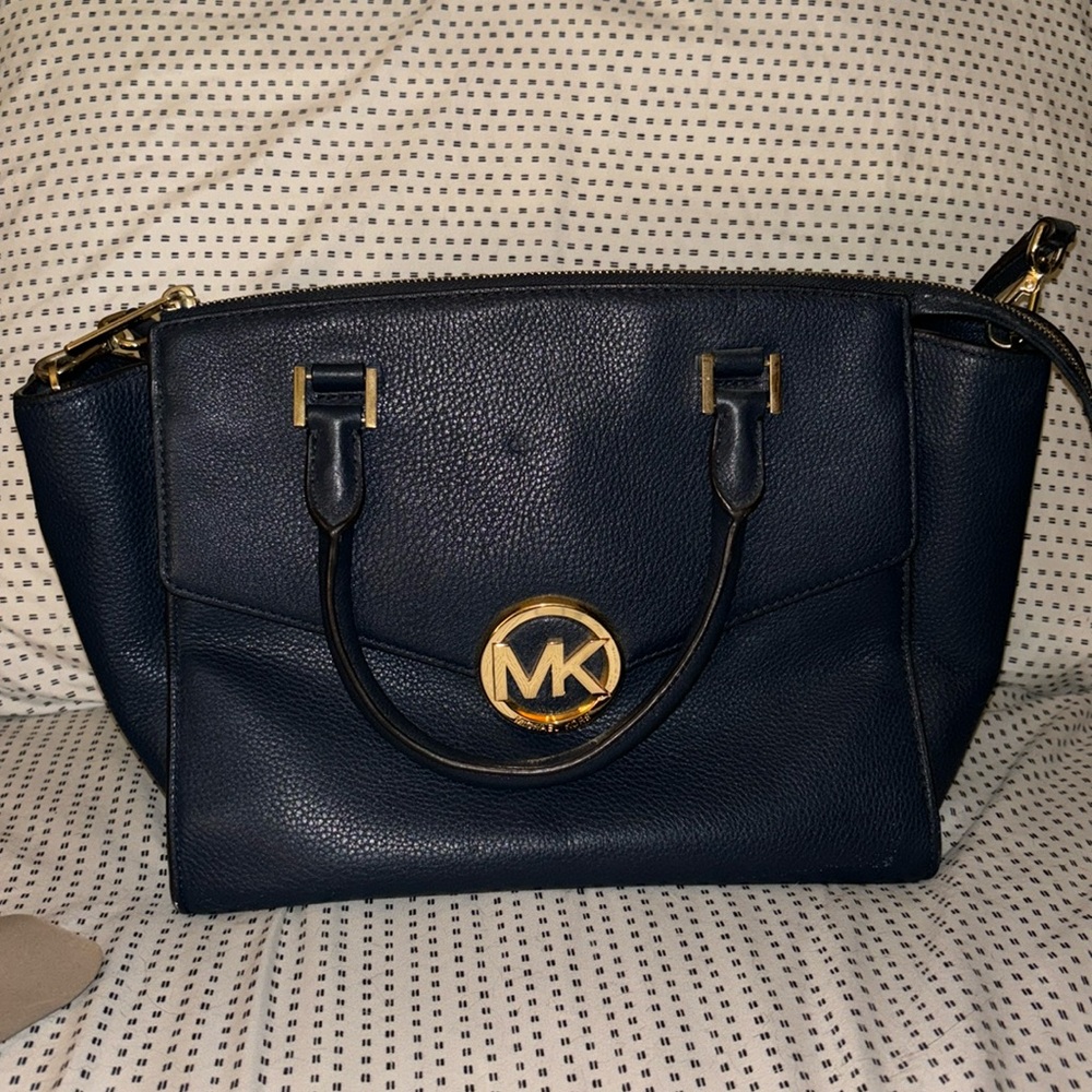 Michael Kors Navy Blue Medium purse